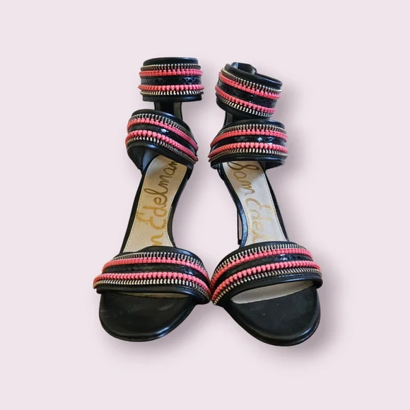 Sam Edelman Double Ankle Band Heels 👠 - Picture 3 of 6